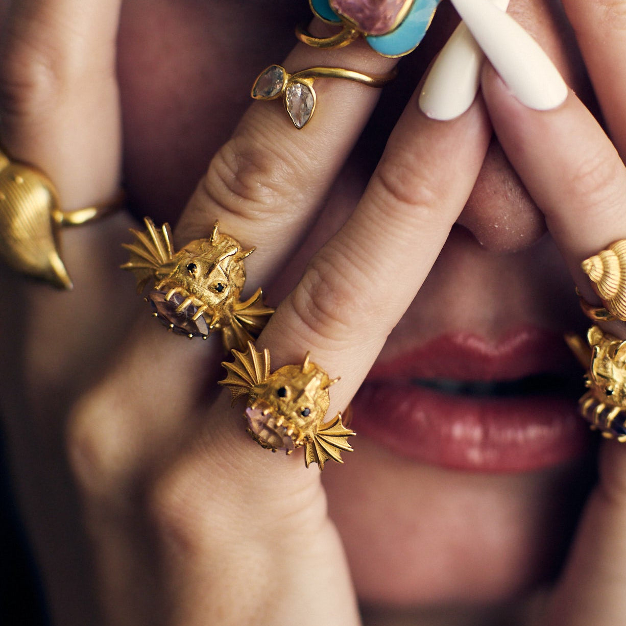 Siren Angler Fish Ring