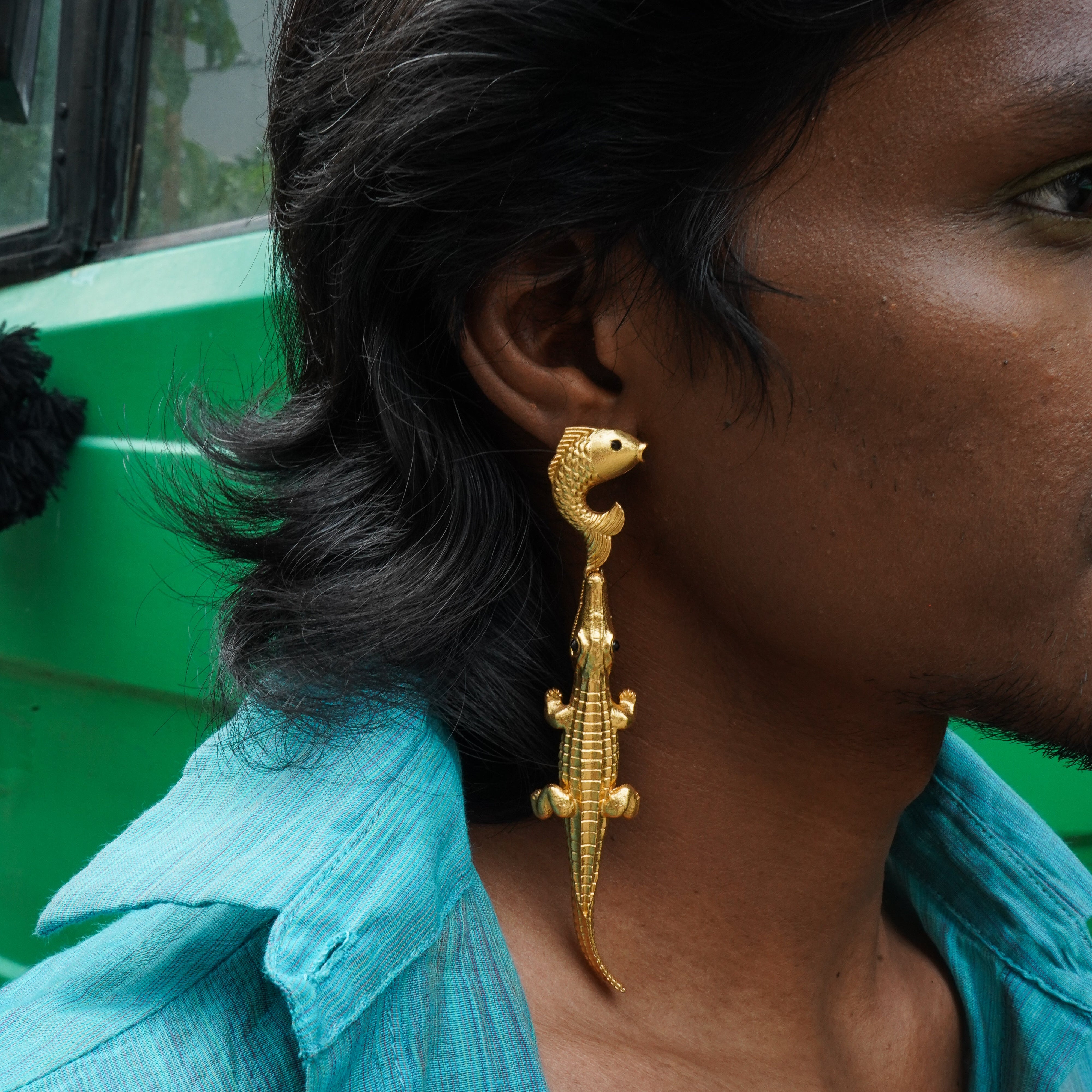 Alligator Kiki Earrings