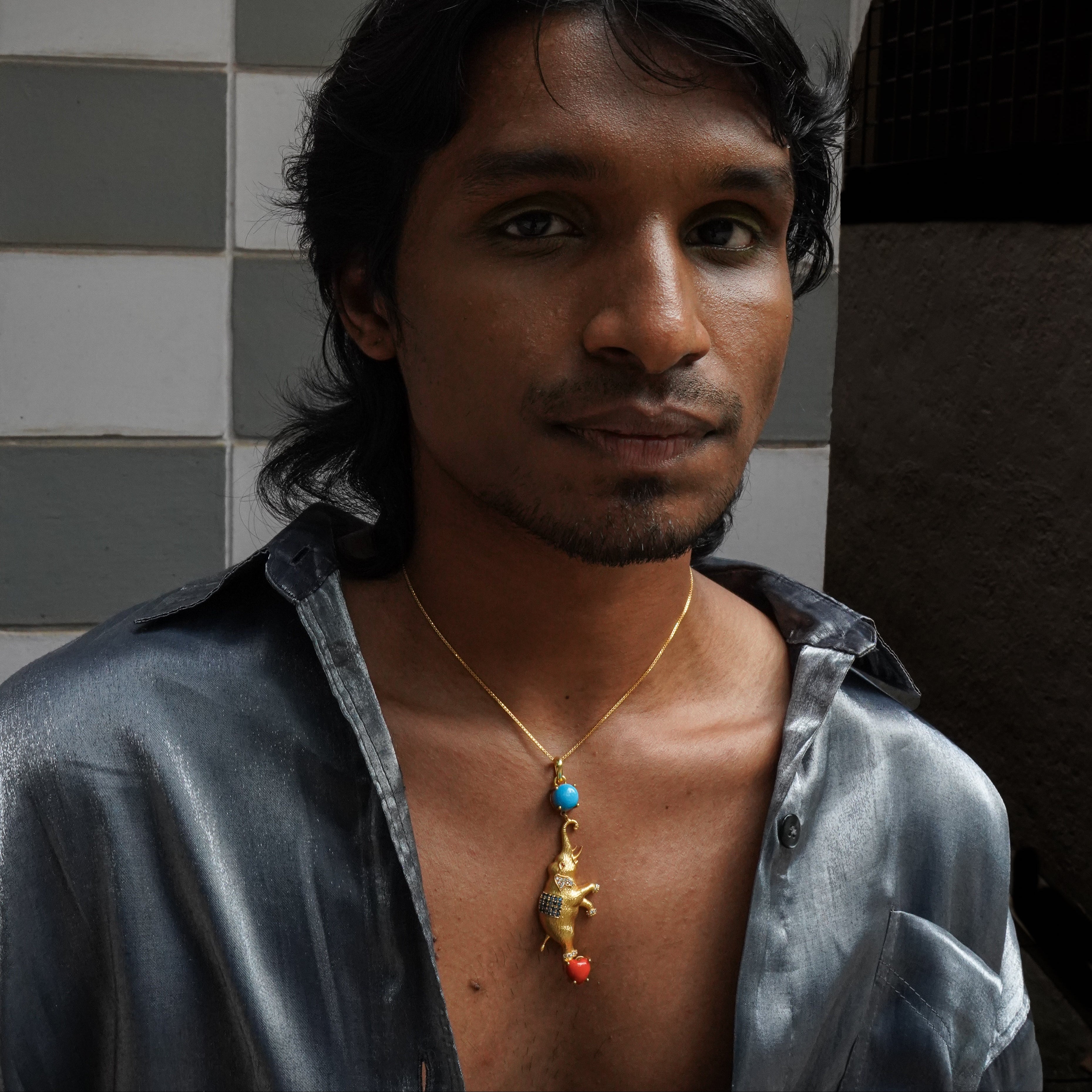 Circus Elephant Pendant