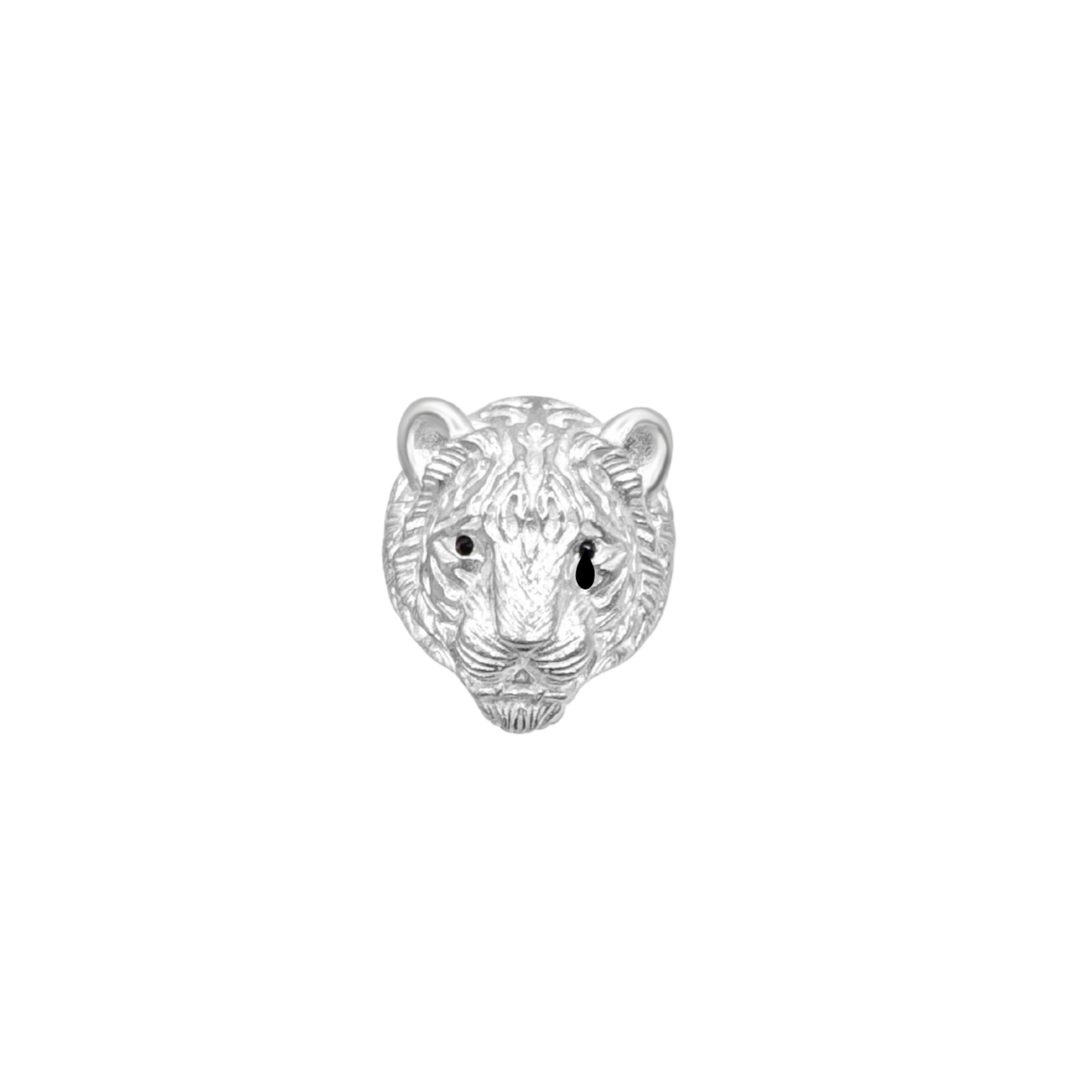 Huli Tiger Silver Ring