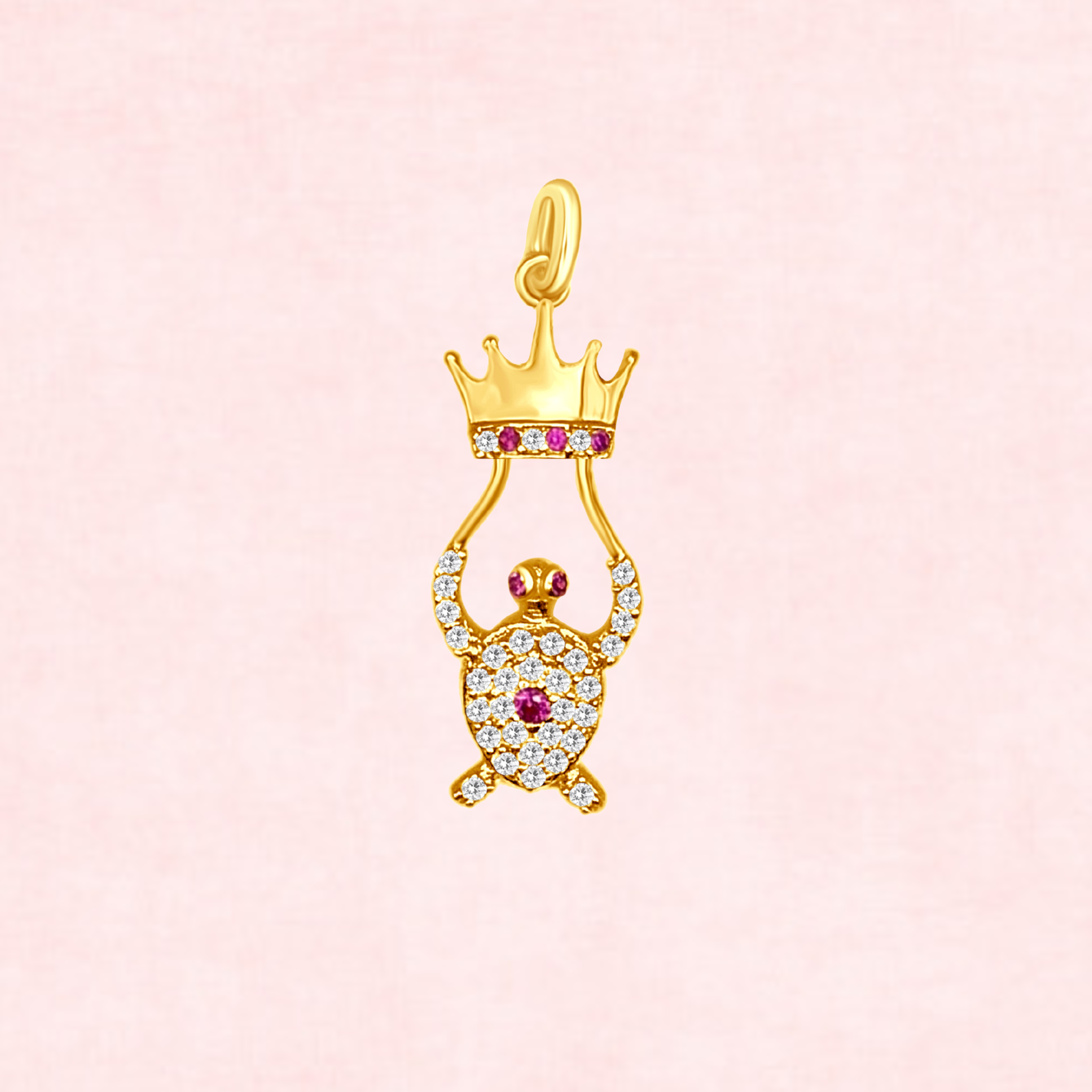 Turtle Crown Pendant