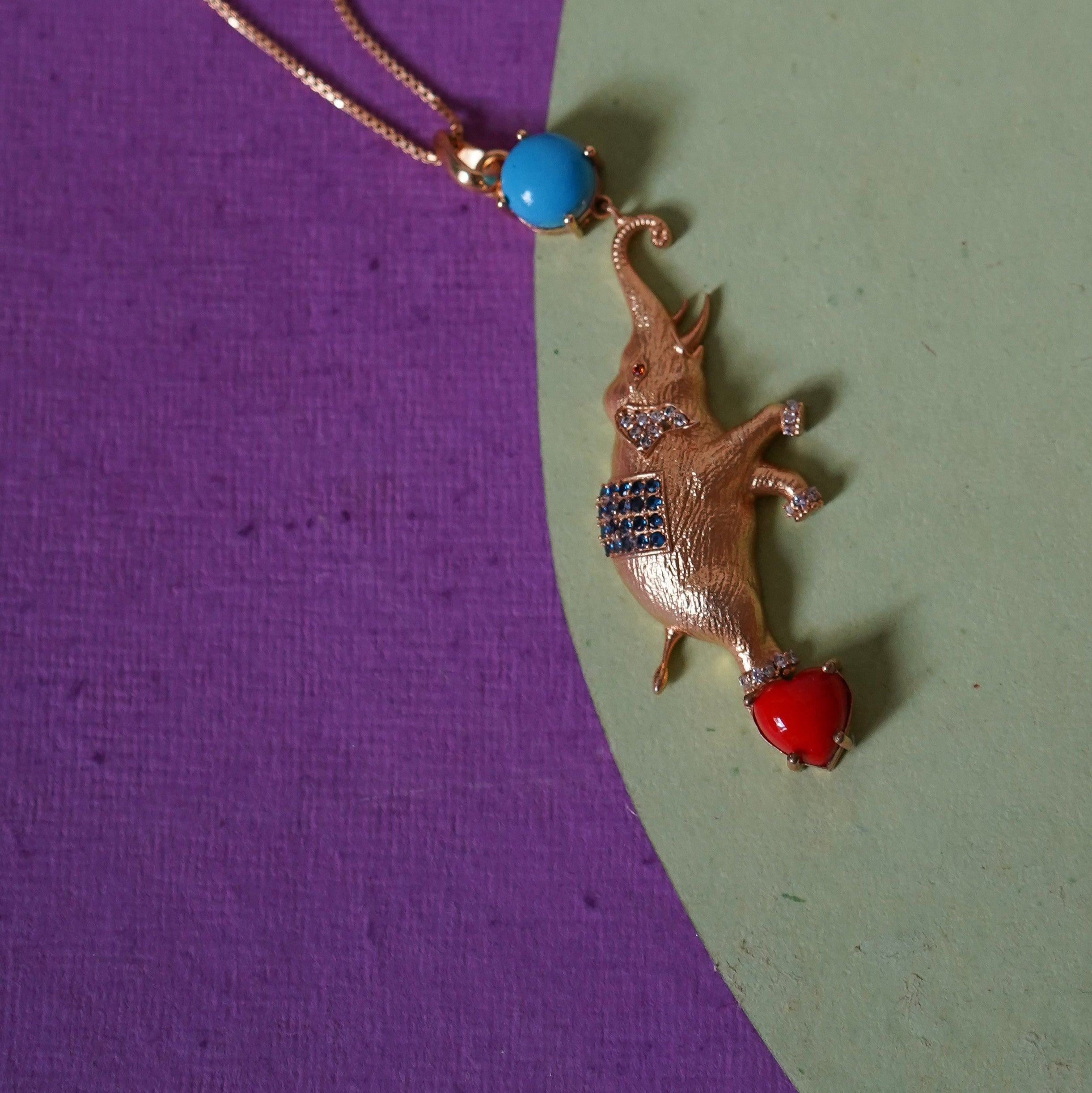 Circus Elephant Pendant