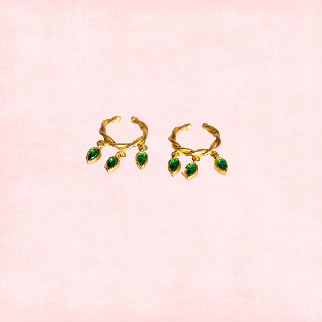 Bhindi Ear Cuffs
