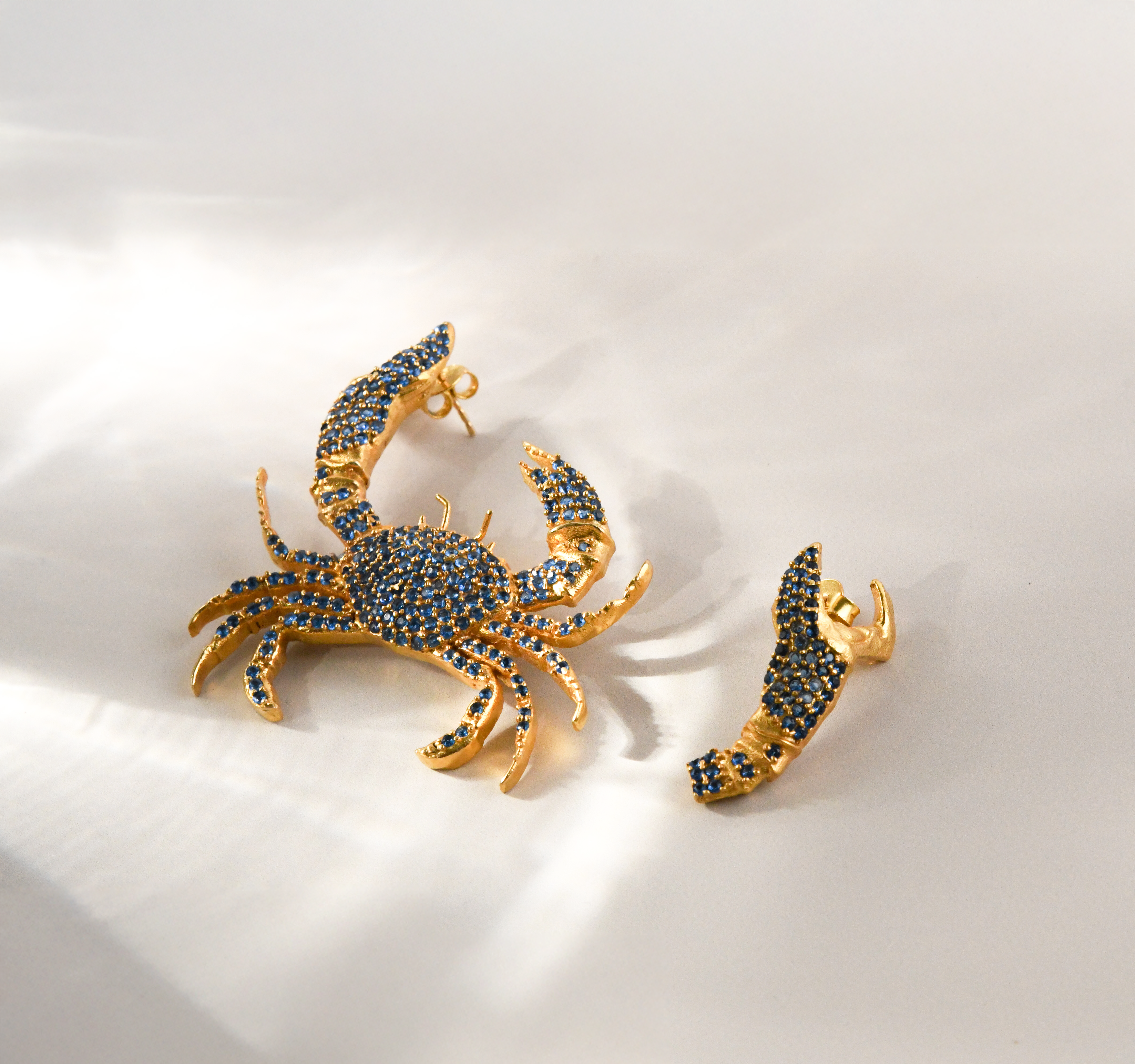 So Crabby Mismatched Earrings